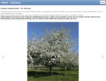 Tablet Screenshot of gallowayfarm.ch